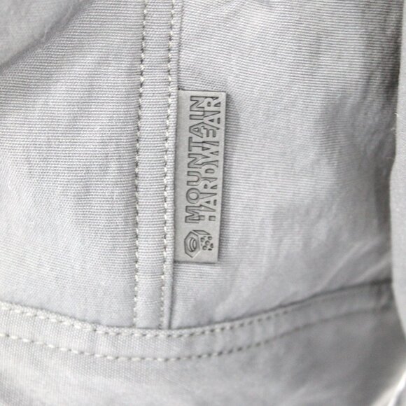 Mountain Hardwear Hooded Jacket Men's XL Charcoal Gray Full Zip Pockets Outdoors - Picture 3 of 11